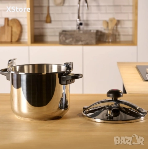 Тенджера под налягане Taurus Classic Moments 4L, снимка 2 - Съдове за готвене - 52496795