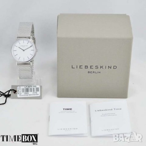 LIEBESKIND BERLIN LT-0075-MQ New Case Silver Mesh. Нов дамски часовник, снимка 6 - Дамски - 28515697