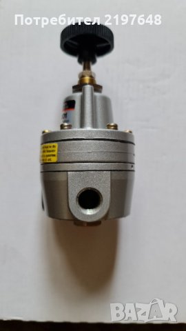 Пневматичен регулатор на налягане прецизен 1/4", снимка 2 - Резервни части за машини - 35576749