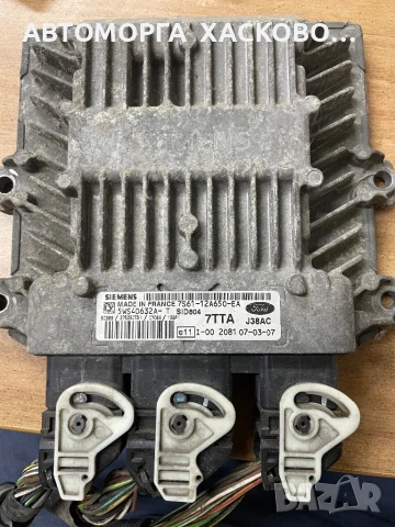 Компютър двигател за Ford Fiesta V Hatchback (11.2001 - 03.2010) 1.4 TDCi 68 к.с. № 7S61-12A650-ЕА, снимка 4 - Части - 51415971
