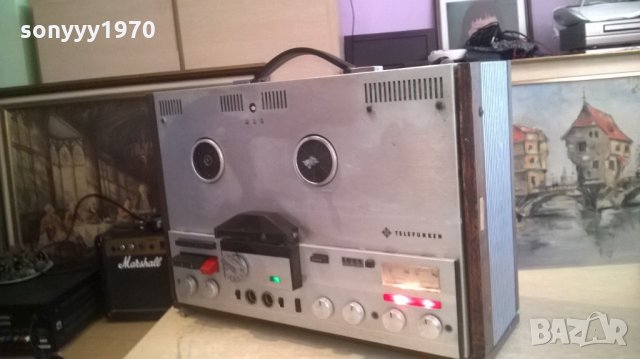 telefunken typ m204 ts e 4-made in western germany, снимка 11 - Ресийвъри, усилватели, смесителни пултове - 27741996