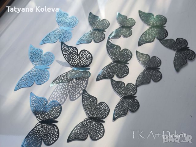 3D пеперуди, снимка 7 - Декорация за дома - 37947148