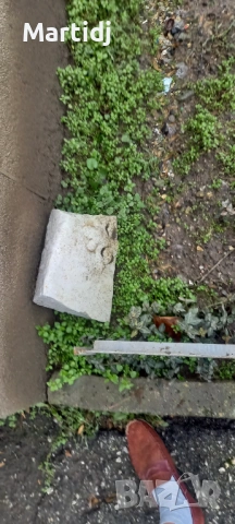 Parche mramorno s floralen element , снимка 5 - Антикварни и старинни предмети - 53452506