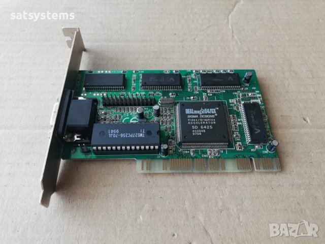 Видео карта Sigma Designs REALmagic RM6425GX 2MB PCI, снимка 5 - Видеокарти - 39961427