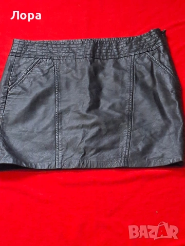 Дамска пола естествена кожа , снимка 2 - Поли - 53378940