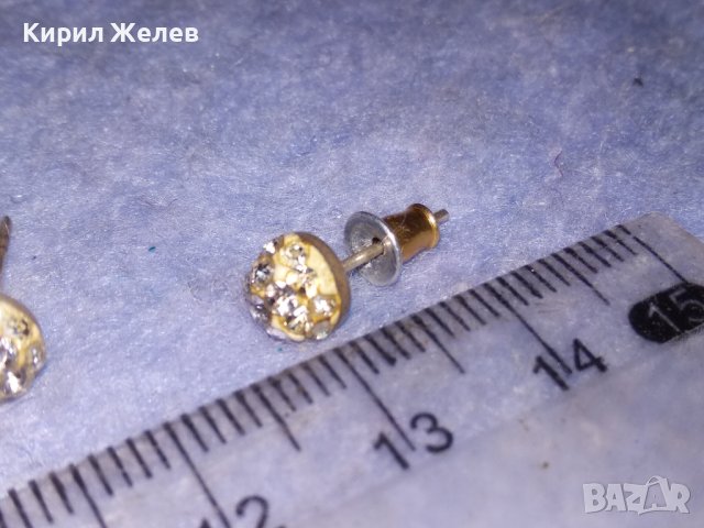 СРЕБЪРНИ ФЕШЪН АРТ ОБЕЦИ СРЕБРО 925 Част От КОМПЛЕКТ с БЯЛ ЕМАЙЛ и КРИСТАЛИ 37351, снимка 8 - Обеци - 40488281