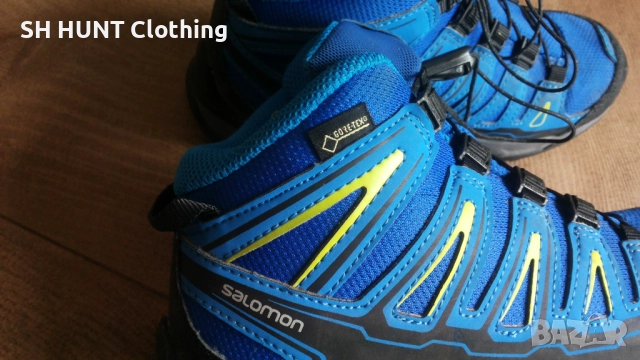 SALOMON GORE-TEX Kids Shoes Размер EUR 31 / UK 12,5K детски водонепромокаеми 168-14-S, снимка 5 - Детски боти и ботуши - 52652125