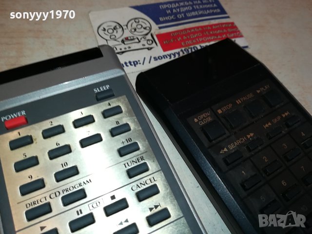 DENON//TECHNICS REMOTE CONTROL-SWISS 3011231530, снимка 7 - Ресийвъри, усилватели, смесителни пултове - 43213436