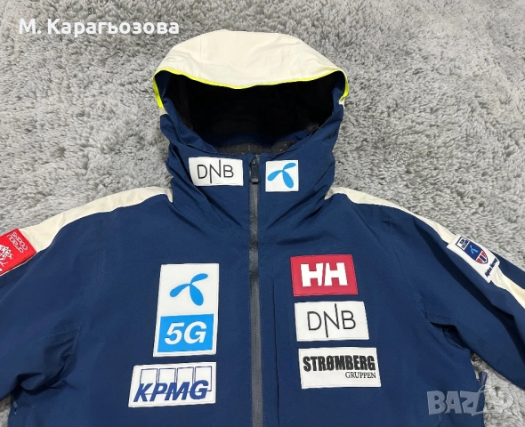 Helly Hansen Norway Ski Team World Cup Insulated Jacket, Размер L, снимка 3 - Якета - 53181361