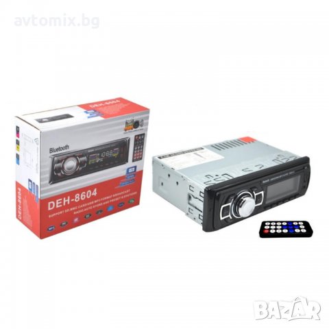 Радио МР3 player DEH-8604 с bluetooth, USB и дистанционно, снимка 3 - Аксесоари и консумативи - 38431419