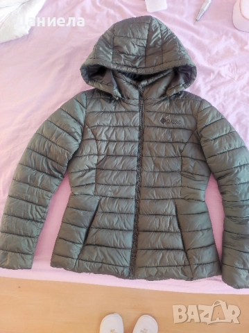 зелено яке ес размер