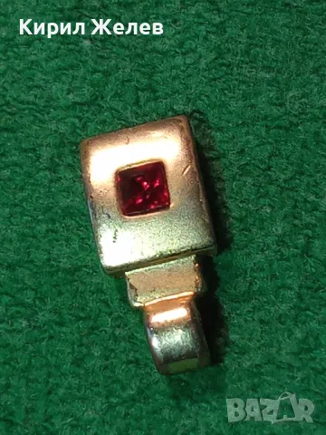 ФИН ВИНТИДЖ АРТ МЕДЕН СКЪПОЦЕНЕН МЕДАЛЬОН с ДЕБЕЛА ПОЗЛАТА и ПРЕКРАСЕН ФАСЕТИРАН ГРАНАТ 37027, снимка 12 - Антикварни и старинни предмети - 39944947