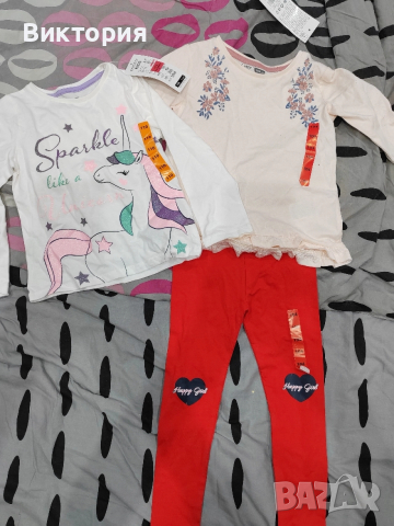 нови блузки Клинчета за момиче 104 Размер , снимка 2 - Детски Блузи и туники - 52552556