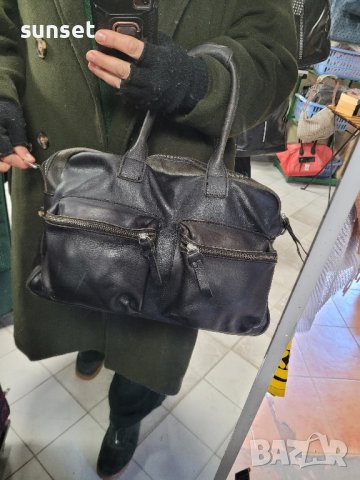 COWBOY естествена кожа  САК/ Пътна чанта,  голям 40×25×20 , снимка 12 - Сакове - 43834827