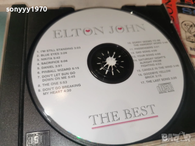 ELTON JOHN CD 3101262011, снимка 2 - CD дискове - 53297390