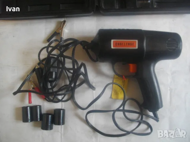 CHALLENGE НОВ ГАЙКОВЕРТ 12 ВОЛТА ЗА СКАЧВАНЕ КЪМ КЛЕМИ НА АКУМУЛАТОР ИЛИ ЗАПАЛКА НА АВТОМОБИЛ , снимка 6 - Други инструменти - 49666586