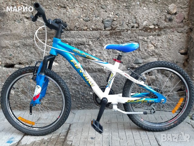 Алуминиев 20цола Детски велосипед 6скорости шимано Ferini с амортисьор, снимка 2 - Велосипеди - 37310541