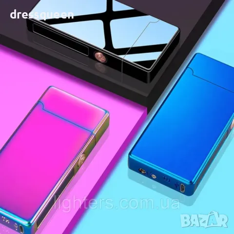 TH-792 Електрическа импулсна запалка USB + турбо в подаръчна кутия, снимка 4 - Други стоки за дома - 48878819