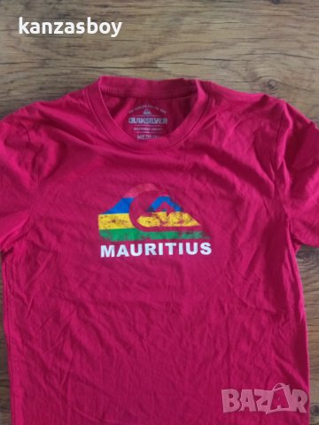 quiksilver - страхотна мъжка тениска КАТО НОВА, снимка 4 - Тениски - 36794750