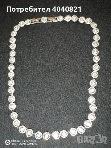 Колие от колекция Swarovski, снимка 3 - Колиета, медальони, синджири - 52586530