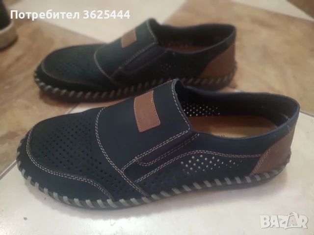 Мъжки летни обувки Rieker 45 номер, снимка 2 - Ежедневни обувки - 50753146