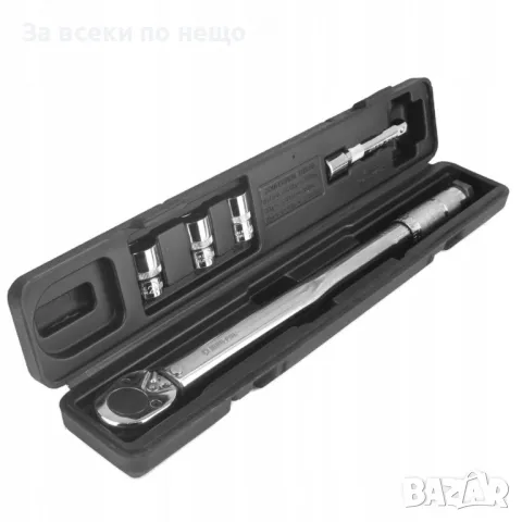 Динамометричен ключ 1/2″ 28 – 210 Nm + комплект вложки (17, 19, 21 мм) + удължител 125 мм Mar-Pol, снимка 9 - Други инструменти - 50346864