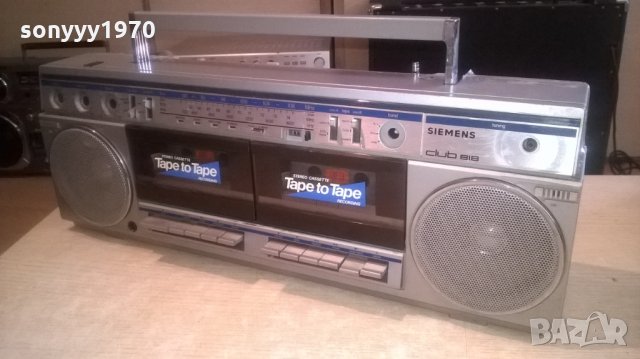 SIEMENS CLUB RM-818, снимка 2 - Радиокасетофони, транзистори - 26746575