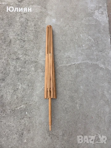 Чадър ,градински., снимка 2 - Градински мебели, декорация  - 50530063