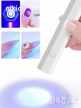 LED/UV лампа фенерче USB Лед ув лампа печка за нокти лак за маникюр фенер, снимка 4 - Продукти за маникюр - 47161601