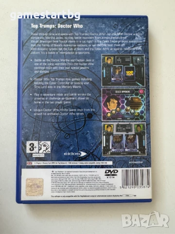 Doctor Who: Top Trumps за PS2, снимка 2 - Игри за PlayStation - 51396519
