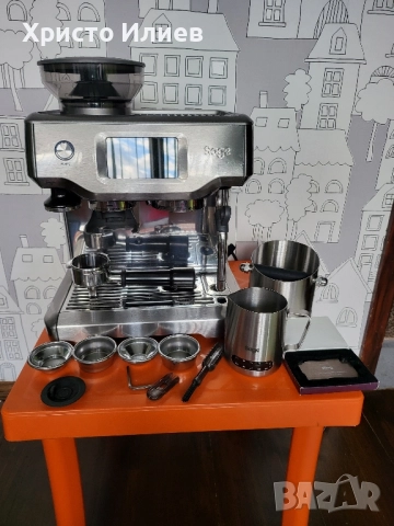 SAGE Barista Touch Кафемашина Еспресо машина с дисплей и ръкохватка, снимка 16 - Кафемашини - 51936204