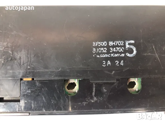 Управление климатик Nissan X-Trail 2003г 275008H702, снимка 2 - Части - 49675365