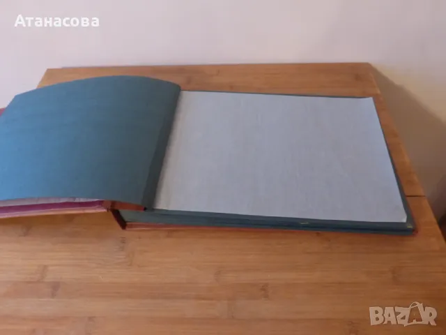 Кожен албум СБХ 36/23 см 1980 г, снимка 3 - Антикварни и старинни предмети - 47473101