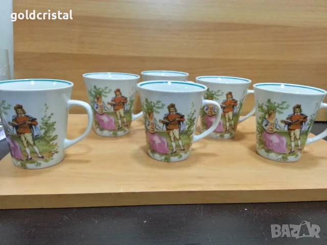 Стар полски порцелан чаши за чай 