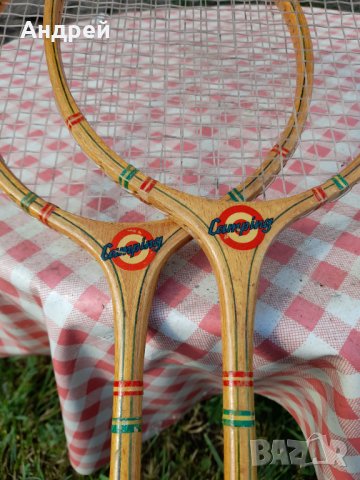 Стари хилки за федербал Camping #2, снимка 4 - Антикварни и старинни предмети - 33163724