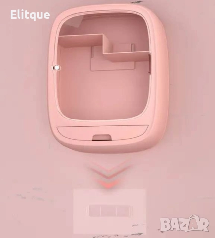 Висящ шкаф за баня, предназначен за съхранение на кремове, гримРазмер: 27*10,5*34см, снимка 2 - Други стоки за дома - 52901696