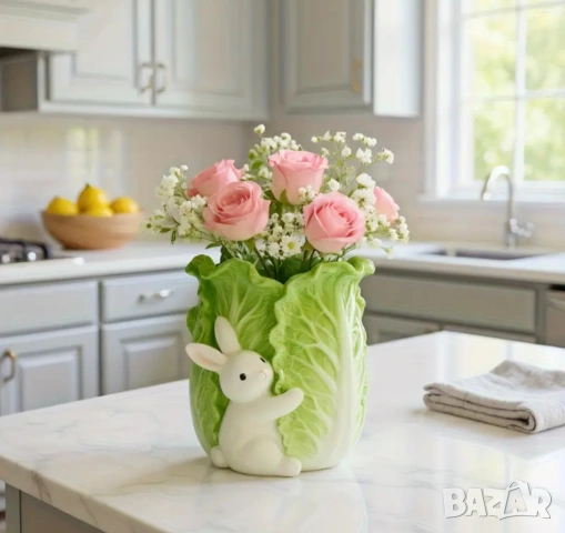 Молд кашпа заек със салата , снимка 9 - Форми - 53062871