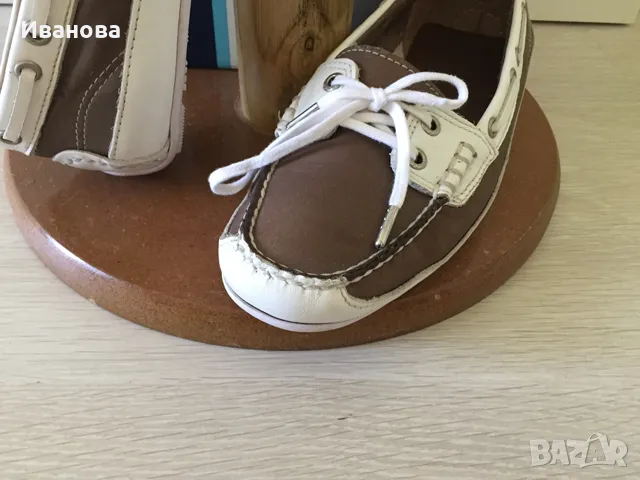 Мокасини естествена кожа, снимка 3 - Дамски ежедневни обувки - 49611512