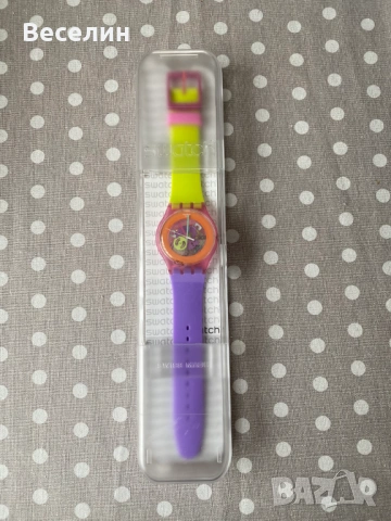 Часовници Swatch Dip и Swatch Originals Fun In Blue, снимка 10 - Дамски - 53384390