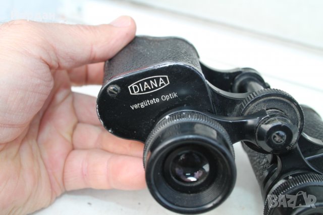 Немски бинокъл ''DIANA'' 8х30, снимка 3 - Антикварни и старинни предмети - 38729803