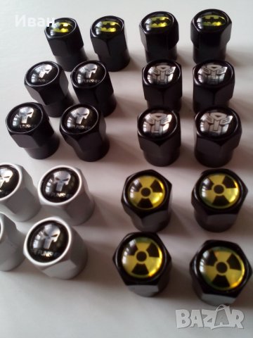 Качественни метални капачки за вентили на гуми с емблеми за кола автомобил камион мотор мотопед вел , снимка 5 - Аксесоари и консумативи - 28618445