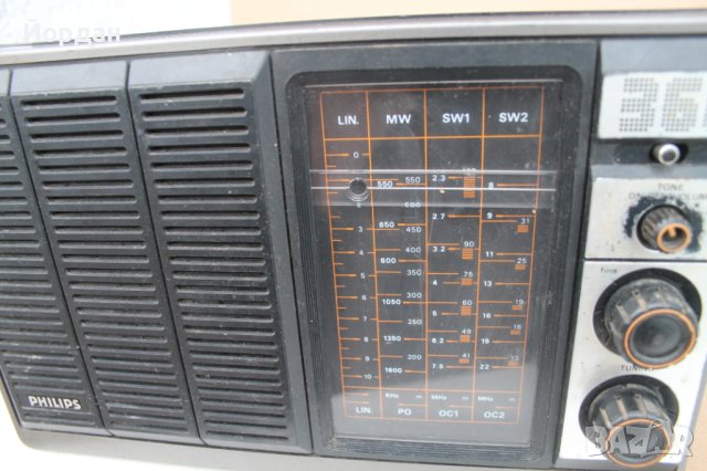 Радио ''Philips 366'', снимка 3 - Радиокасетофони, транзистори - 43944548