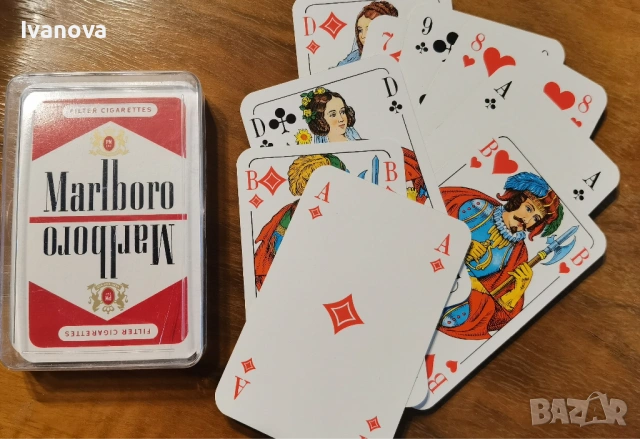 Marlboro карти за белот, снимка 3 - Карти за игра - 53606168