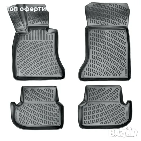 Гумени стелки RizLine съвместими с BMW 5 F10 10-16