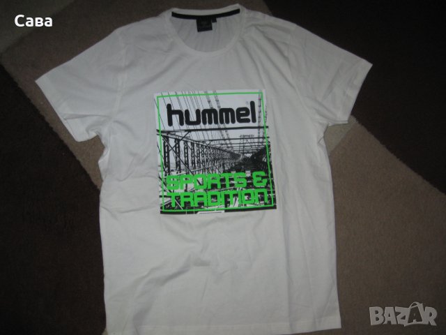 Тениски HUMMEL  мъжки,Л-ХЛ, снимка 6 - Тениски - 36951340