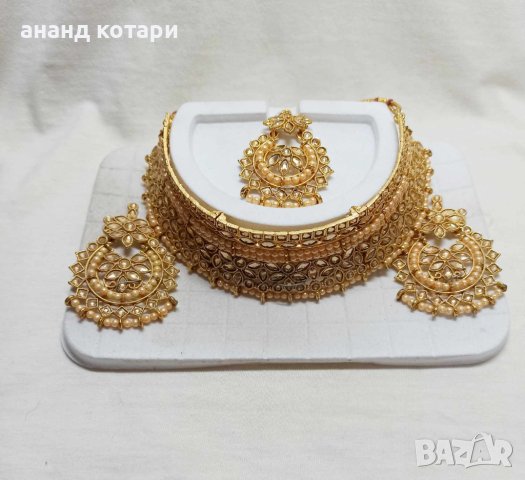 Комплект - обеци, колие,тика -5