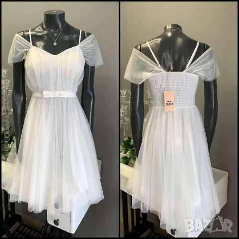 💙Рокли с богат тюл , снимка 3 - Рокли - 50622469