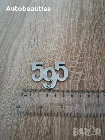 сребриста емблема Абарт ABARTH 595, снимка 2 - Аксесоари и консумативи - 49394813