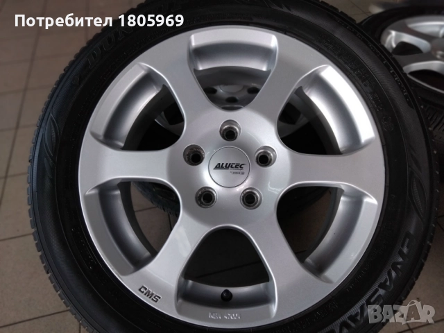 4бр. ал джанти CMS 5x112 , 6,5x16 , ET50 , централен отвор 57,1мм