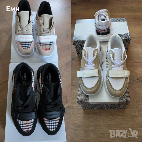 Burberry сникърси дамски обувки нови модели , снимка 2 - Маратонки - 52577504